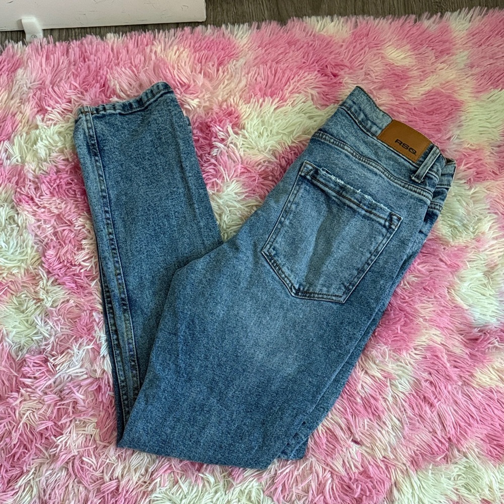 RSQ Classic Blue Straight Leg Jeans